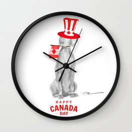 CANADA DAY WEIM Wall Clock