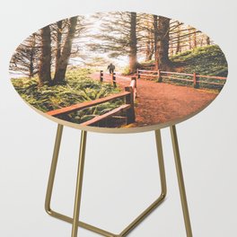 Man in the Forest | PNW Travel Photo Side Table