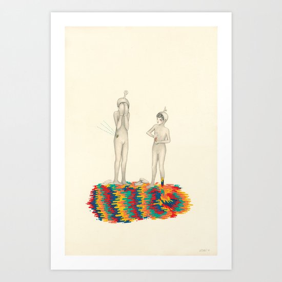 So You Can Stand Up For Me Art Print