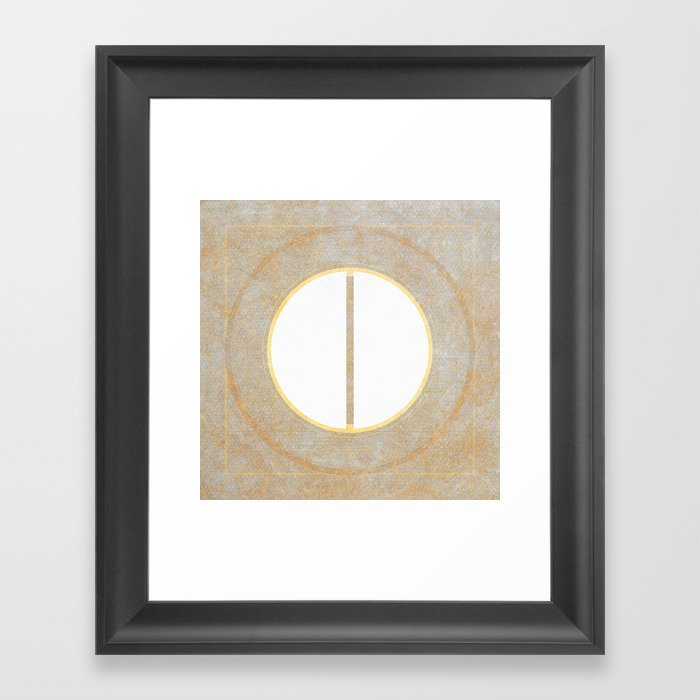 Before the World Was VII Framed Art Print