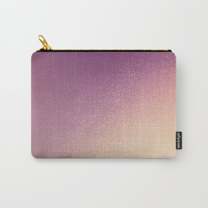 Iridescent Vanilla Pink Carry-All Pouch