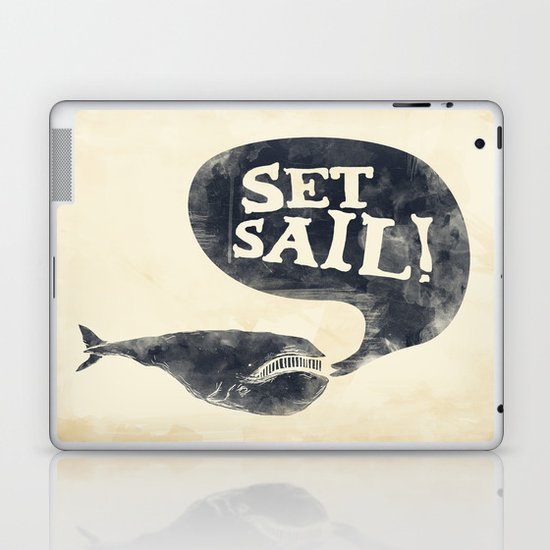 Set Sail! Laptop & iPad Skin