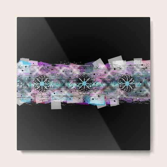 SwirlX Metal Print