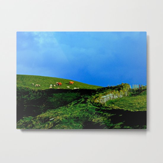 The Rolling Hills of County Clare Metal Print