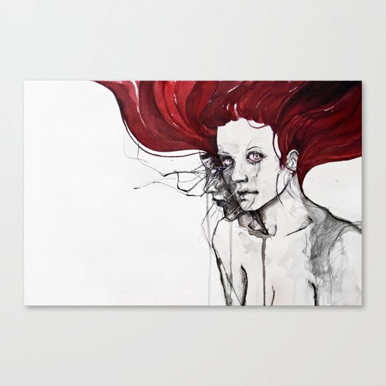 in the flesh Canvas Print