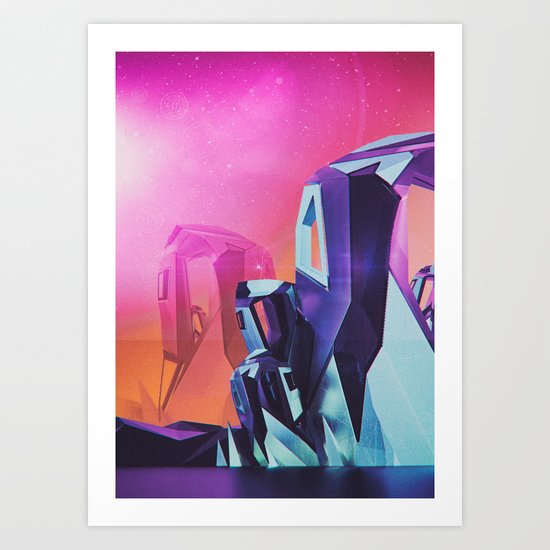 SUPER HUMP (everyday 12.09.15) Art Print