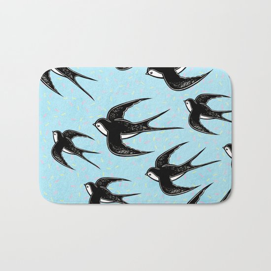 Andorinhas Bath Mat