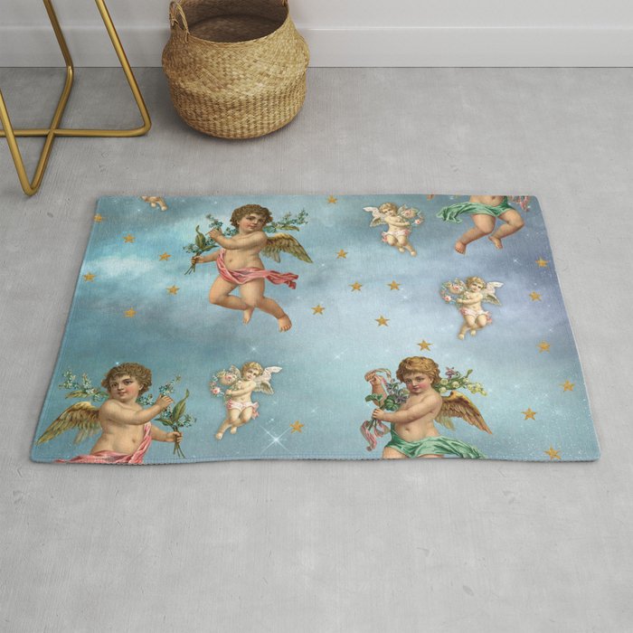 Heavenly Cherubs Rug