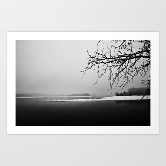 One Winter Morning Art Print