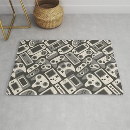  Video Game Controllers in Grey Rug
