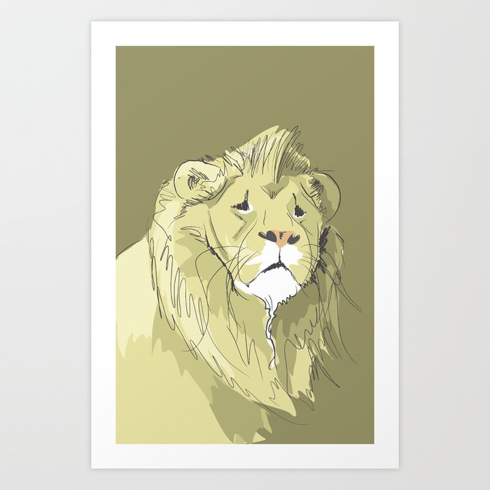 The King Art Print