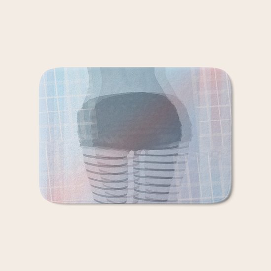 Abstract 131 Bath Mat