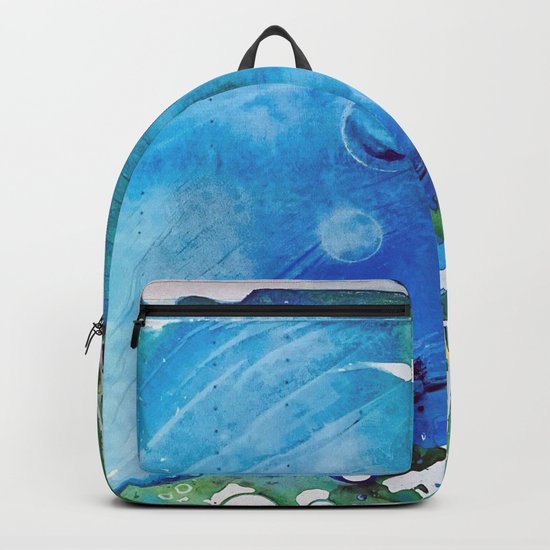 Ice Caps, Ice Bubbles, Environment Backpack