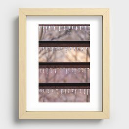 ice is nice Recessed Framed Print