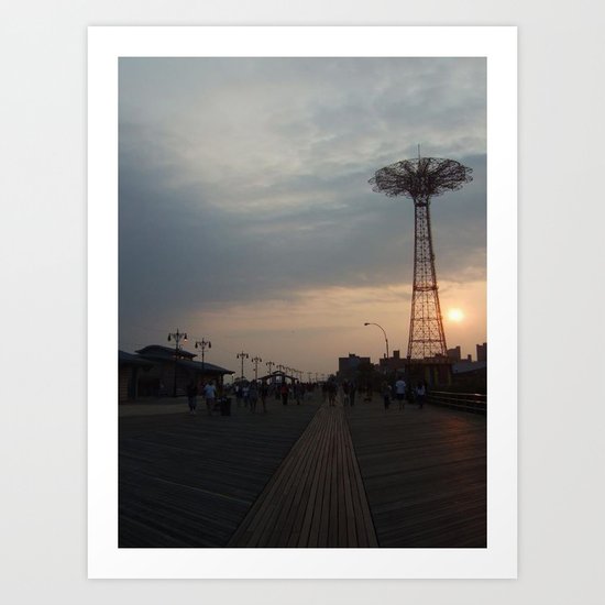 Coney Island Art Print