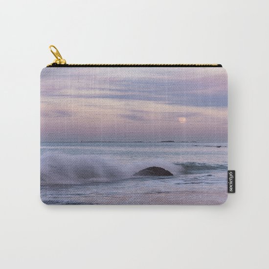 Pastel Ocean Moonrise Carry-All Pouch