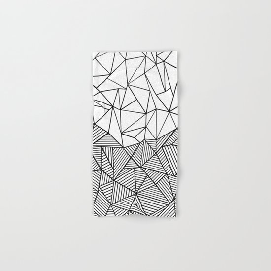 Ab Half n Half Hand & Bath Towel