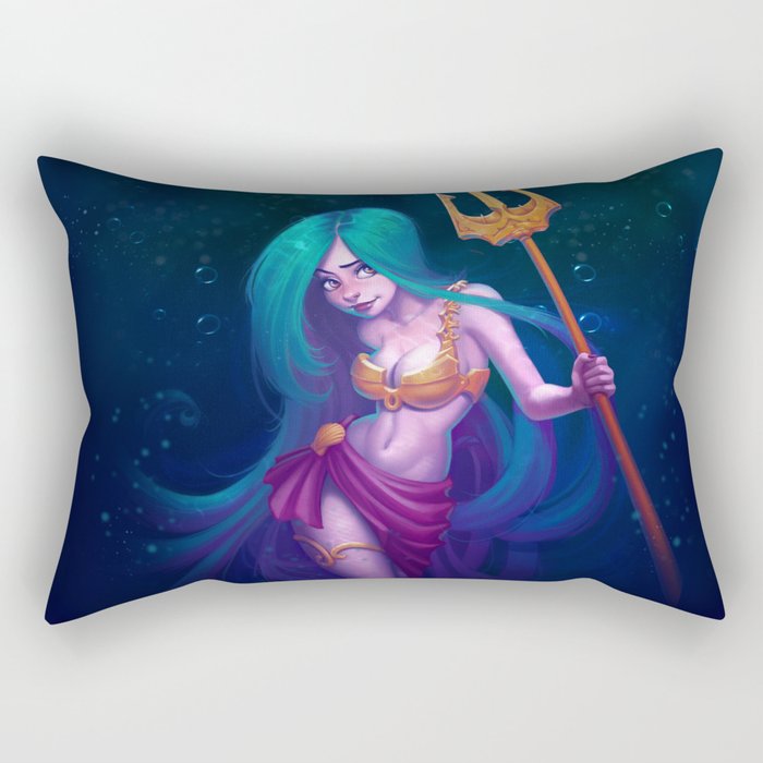 Poseidon Rectangular Pillow