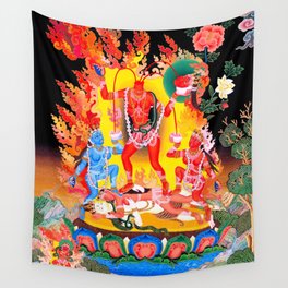 Hindu Goddess Chhinnamasta Vajrayogini Mahavidyas Wall Tapestry