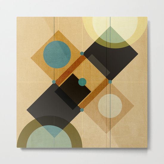 Geometric/Abstract 3 Metal Print