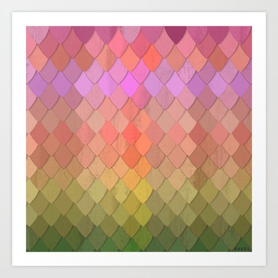 Dragonette Art Print