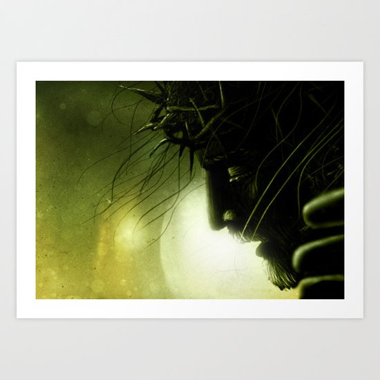 Crucified Jesus Art Print