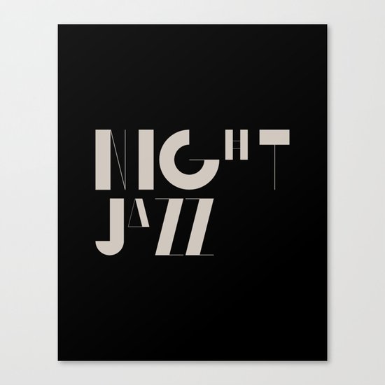 Night Jazz Canvas Print