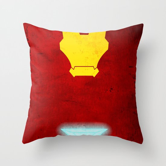 Iron Man: Avengers Movie Variant Throw Pillow