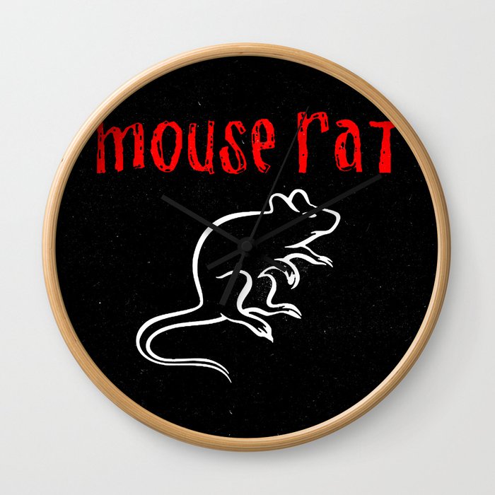 Mouse Rat Wall Clock