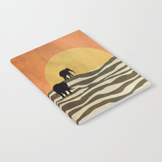 African Sunset Notebook