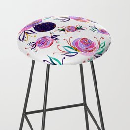 Iluminated roses - The Violet Light Collection Bar Stool