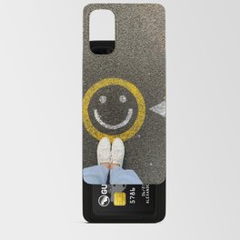 Happiness is to live every day Android Card Case