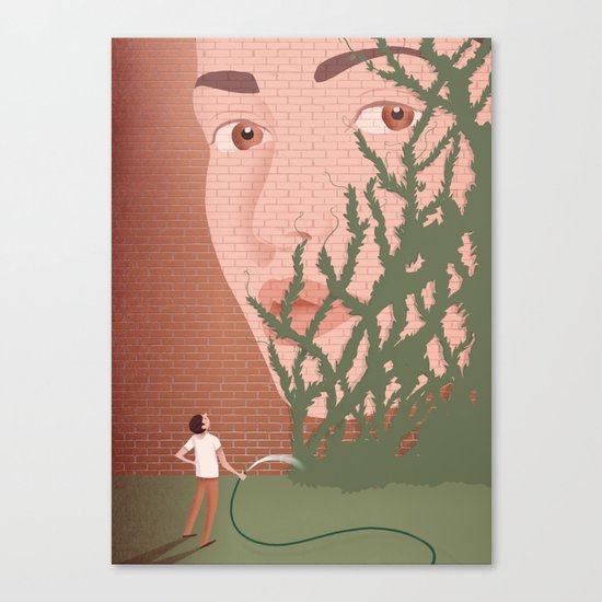 Learn to forget Canvas Print
