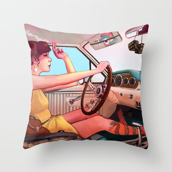 The Getaway Throw Pillow