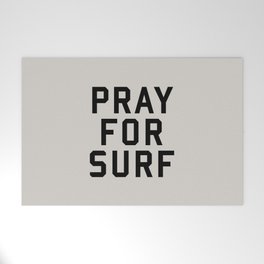 Pray For Surf Welcome Mat