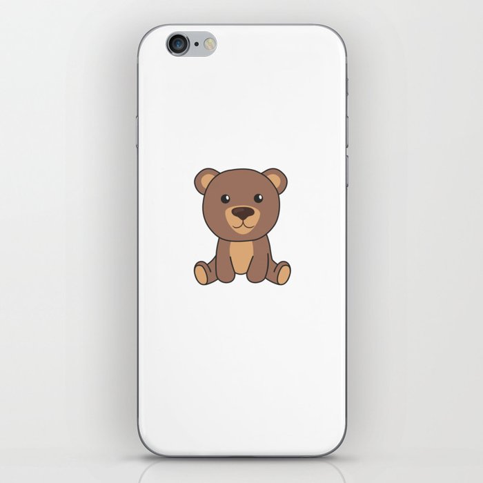 Bear Bears Cute Animals For Children Baby Bear iPhone Skin