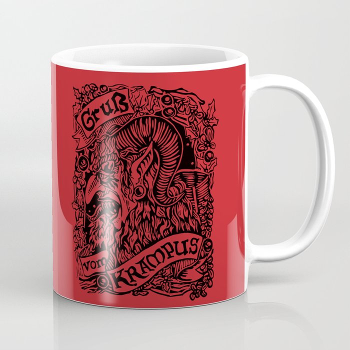 Gruss Vom Krampus Coffee Mug