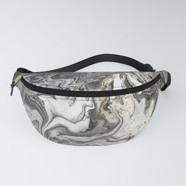 The Eye of the Tiger, Gold and Gray Fanny Pack