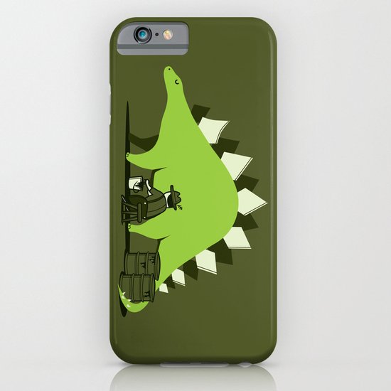 Crude oil comes from dinosaurs iPhone & iPod Case