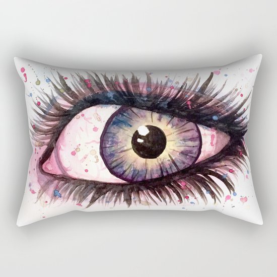 cosmic eye 2 Rectangular Pillow