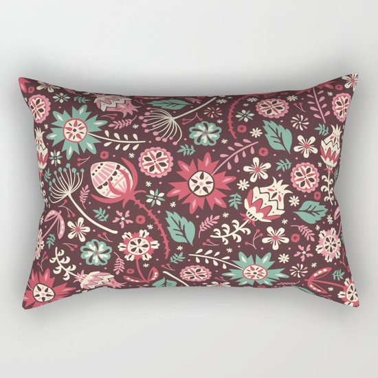 Wallflowers Rectangular Pillow