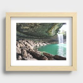 Hamilton Pool Recessed Framed Print