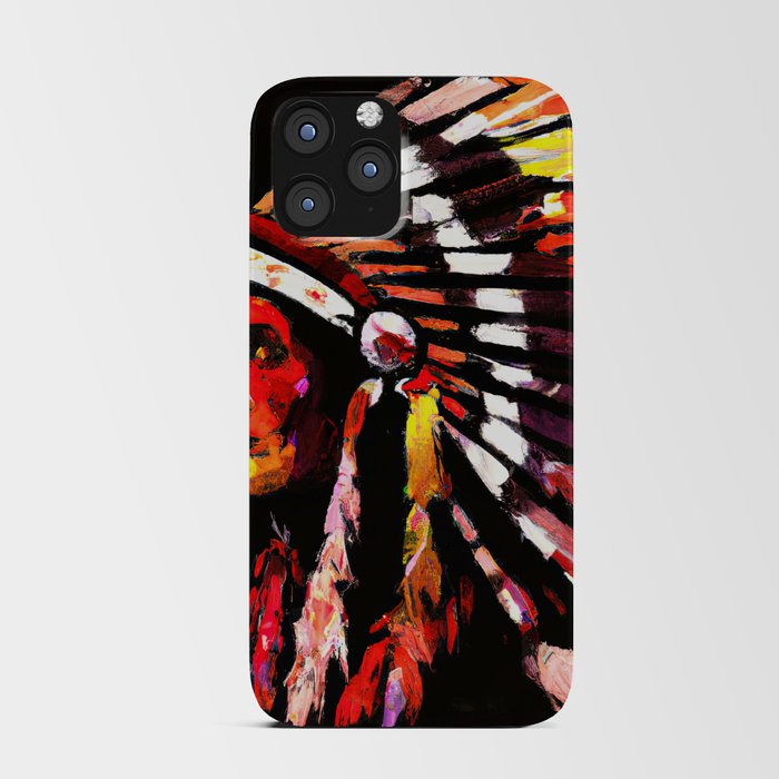 Native American Chief iPhone Card Case