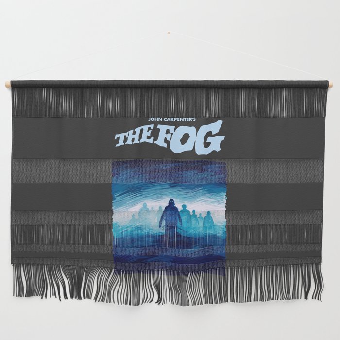 The Fog Illustration with Title Wall Hanging