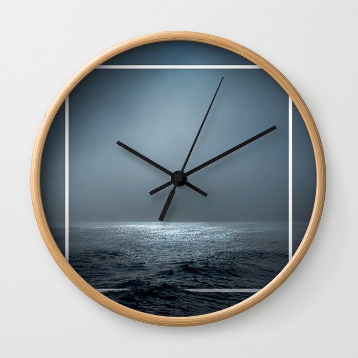 Twilight Geometry Wall Clock