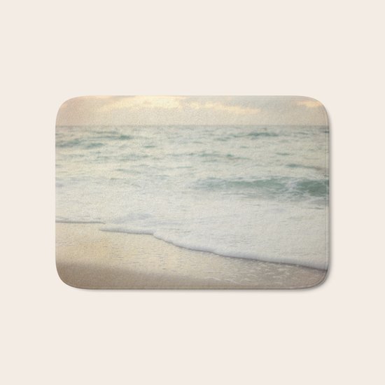 Beach Sunset Bath Mat