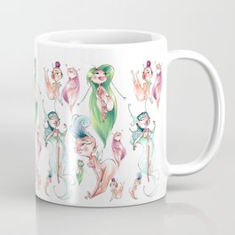Pixie Pattern Coffee Mug