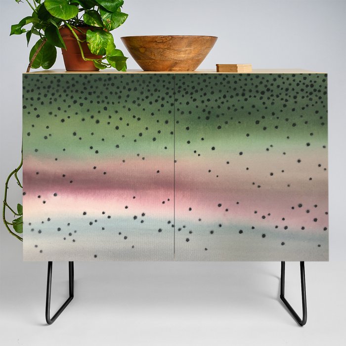 Rainbow Trout Credenza