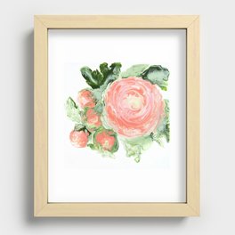 Garden. Flowers. Rose 5 Recessed Framed Print