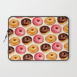 Donut Pattern Laptop Sleeve